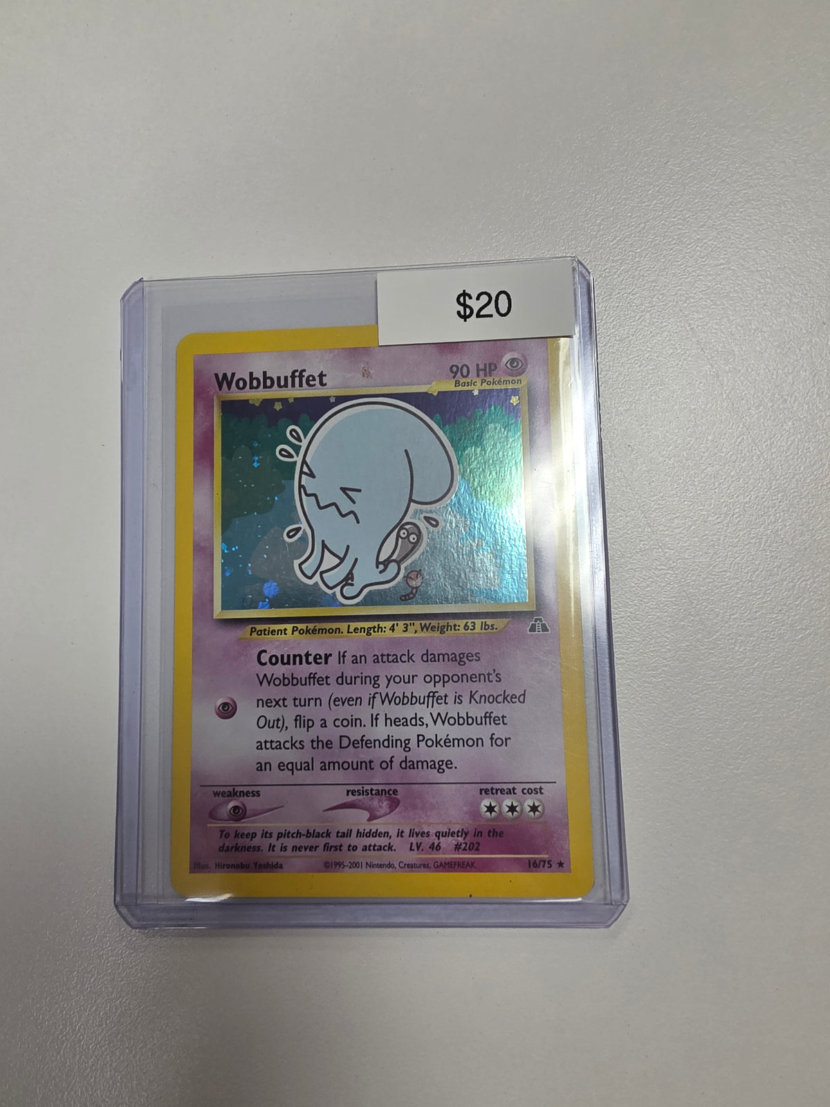 Pokemon Wobbuffet 16/75 LP