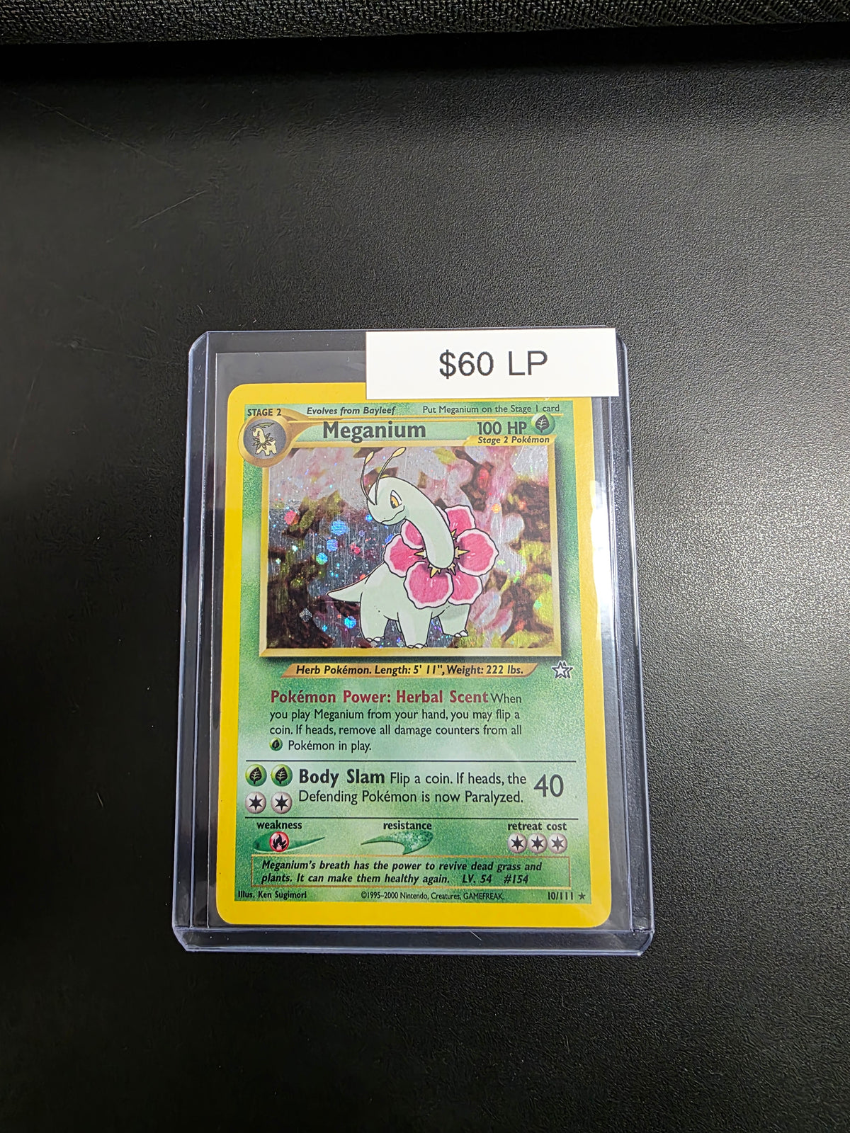Pokemon Meganium 10/111 LP