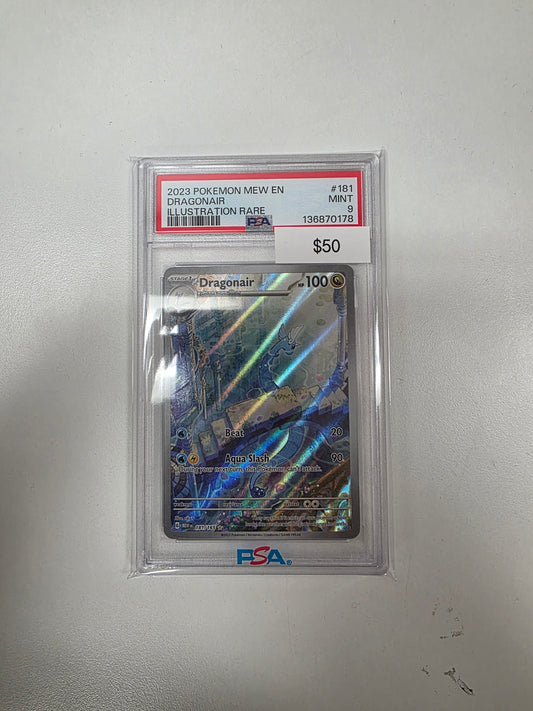 Pokemon Dragonair PSA 9 181/165