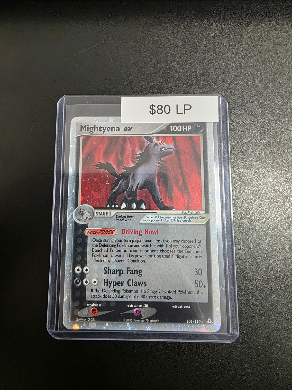 Pokemon Mightyena ex 101/110 LP