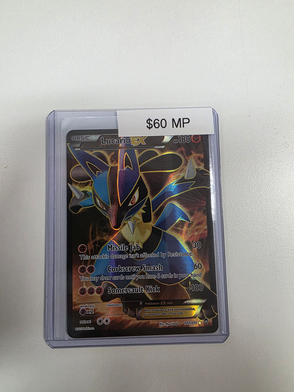 Pokemon Lucario ex MP