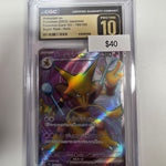 Pokemon Japanese Alakazam ex 190/165 CGC 10