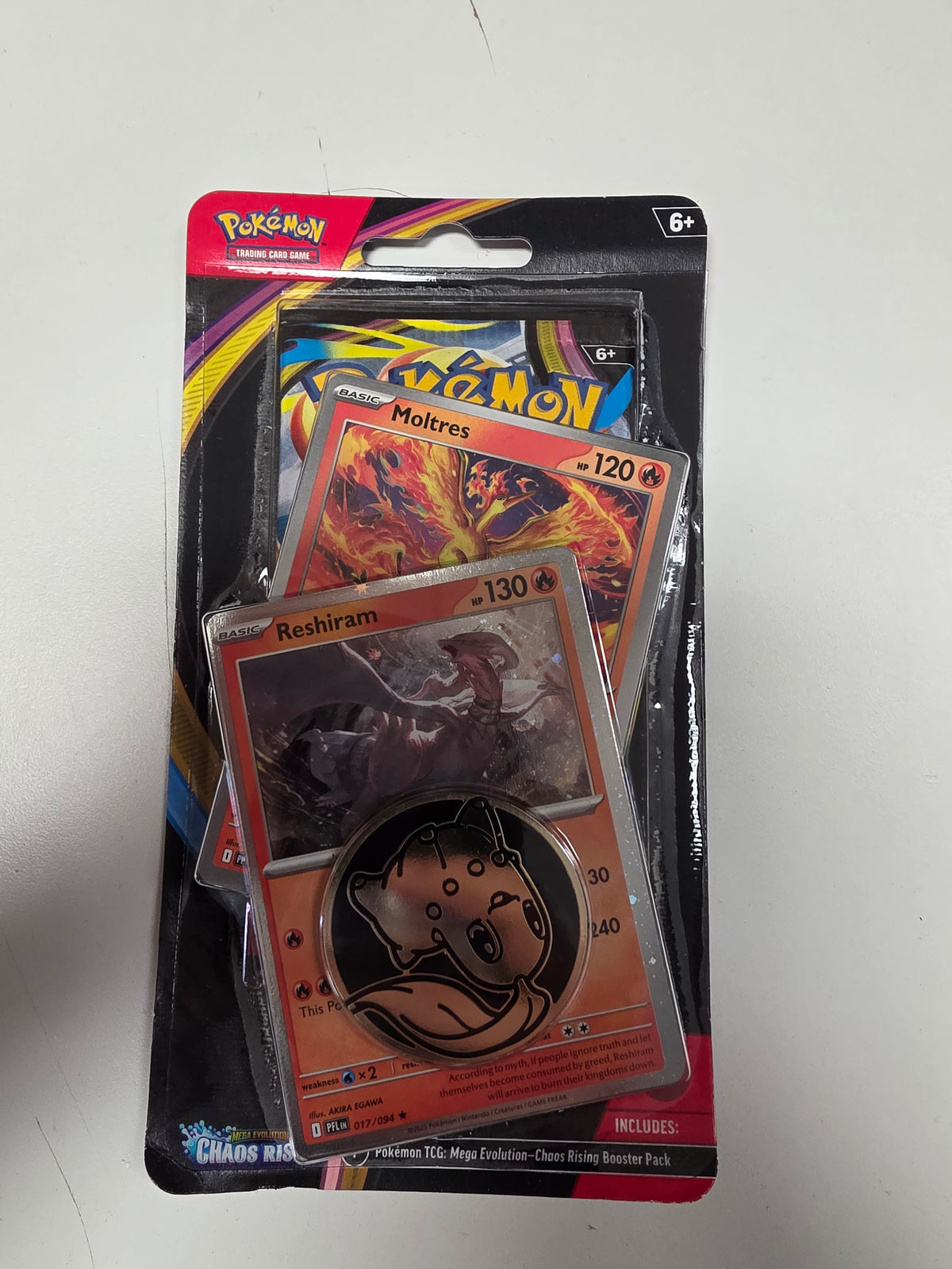 Pokemon Chaos Rising 1 pack blister