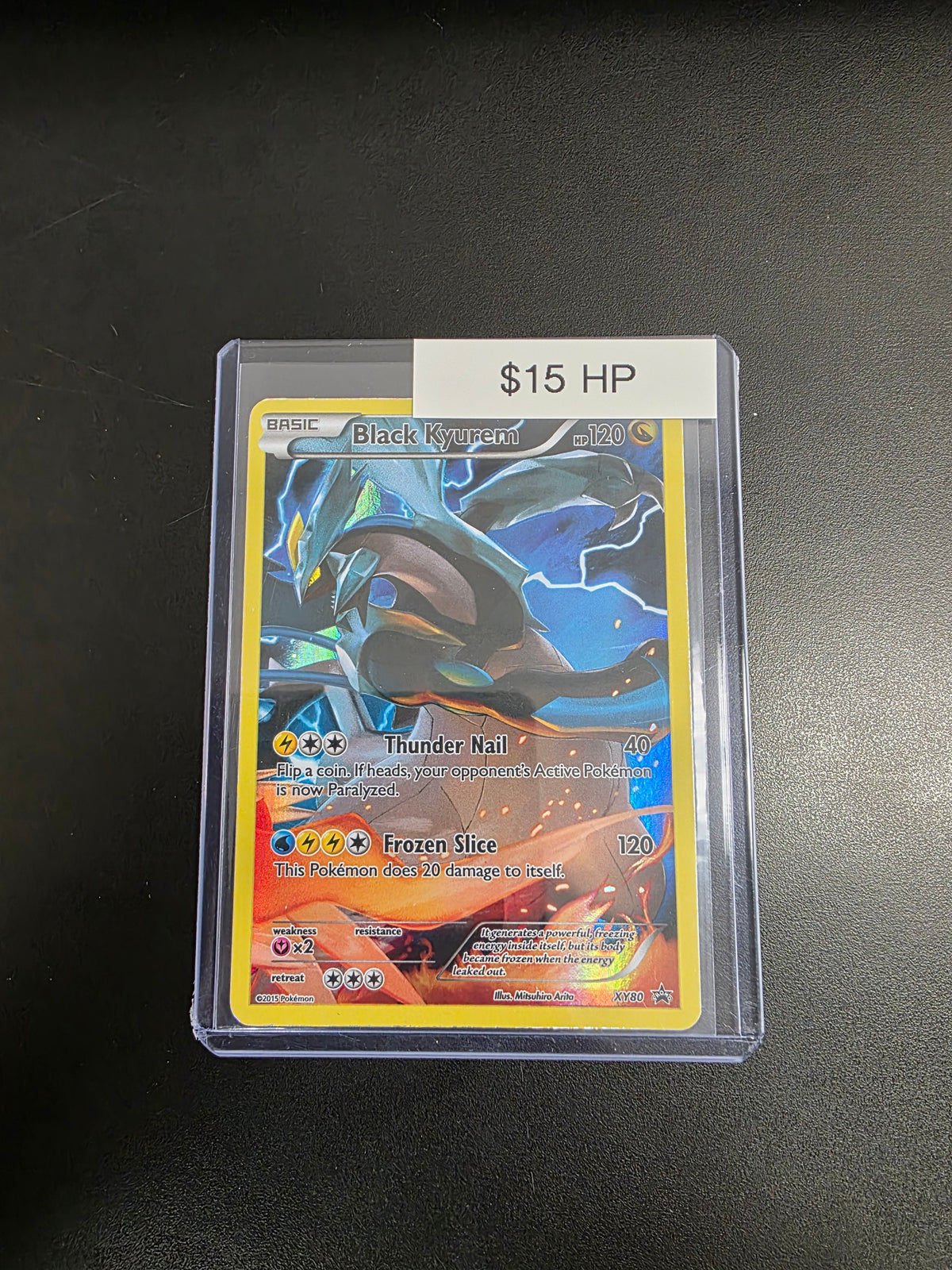 Pokemon Black Kyurem XY80 HP