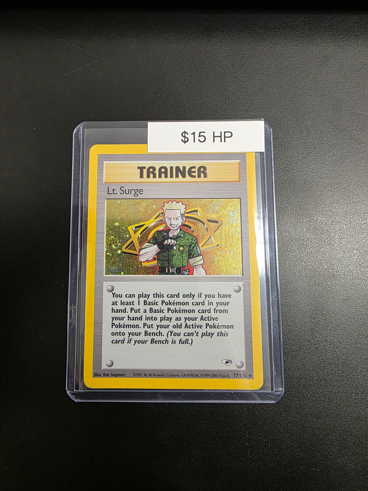 Pokemon LT. Surge 17/132 HP