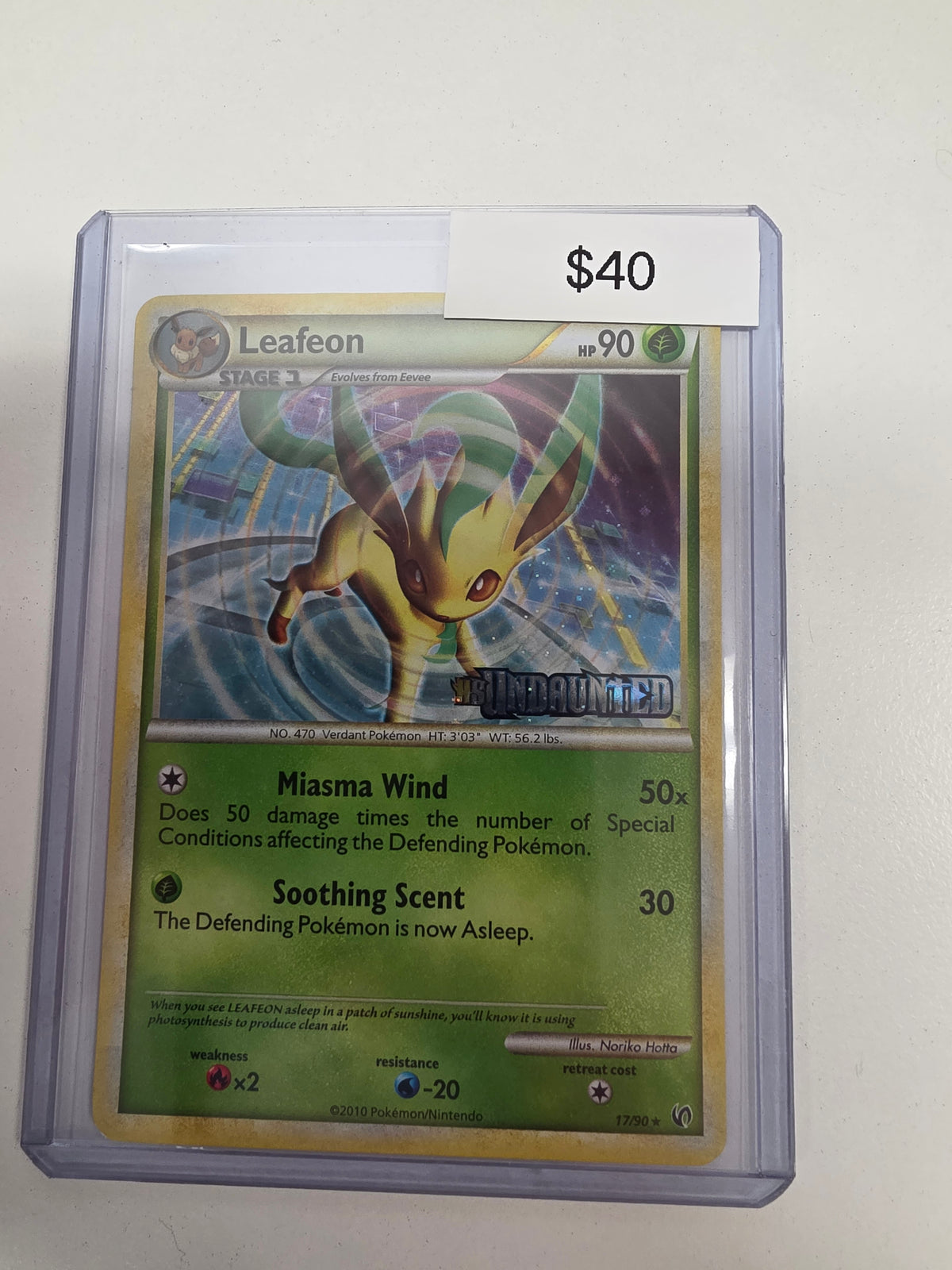 Pokemon Leafeon RF 17/90