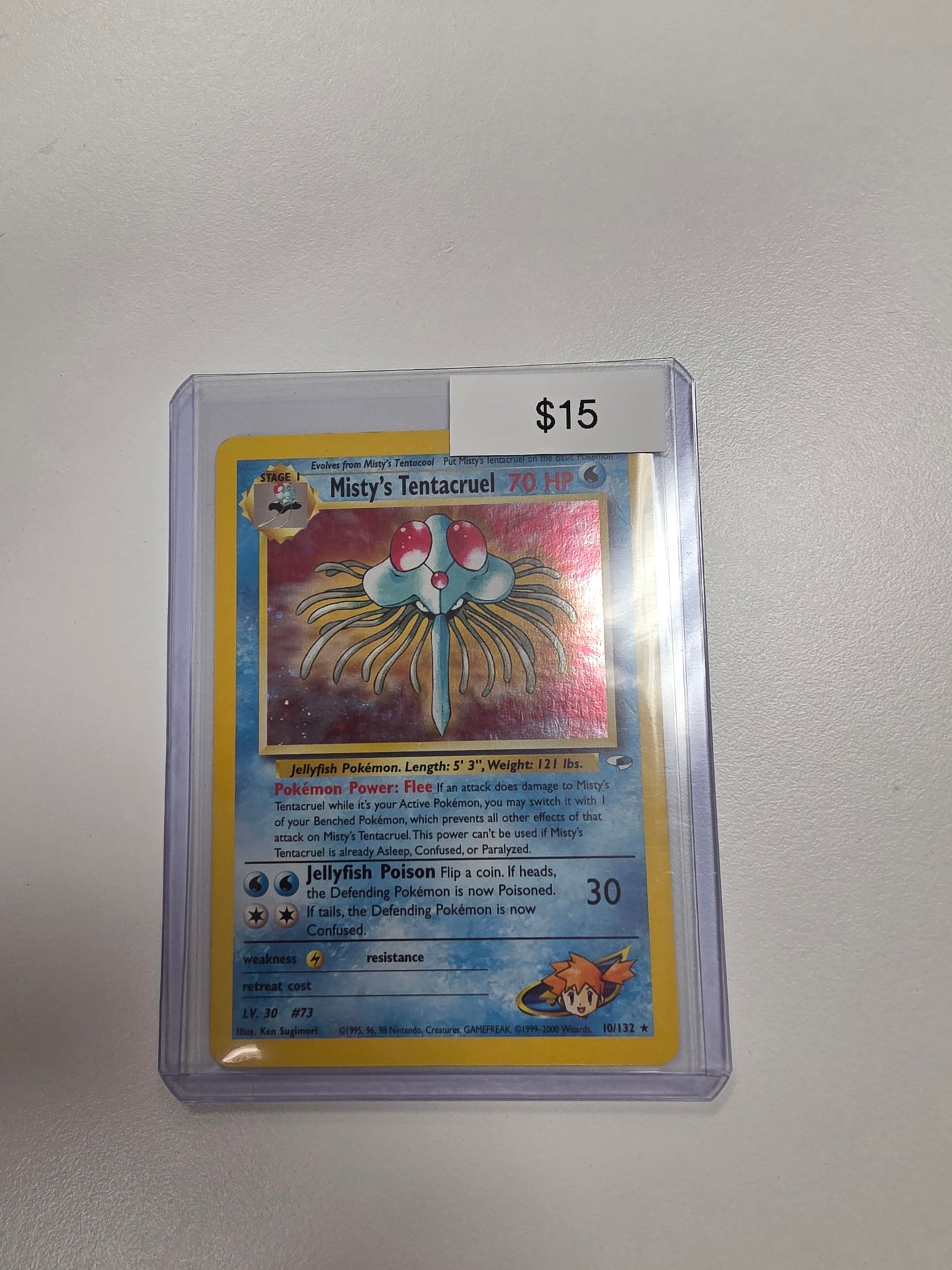 Pokemon Misty's Tentacruel 10/132