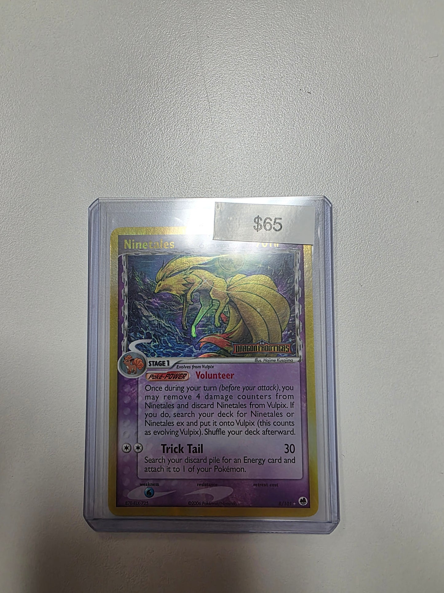 Pokemon Ninetales Reverse Foil 8/101