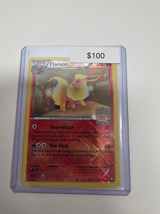 Pokemon Flareon (regional stamp) 12/108