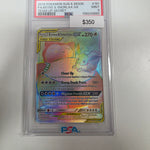 Pokemon Eevee & Snorlax GX 191/181 PSA 9