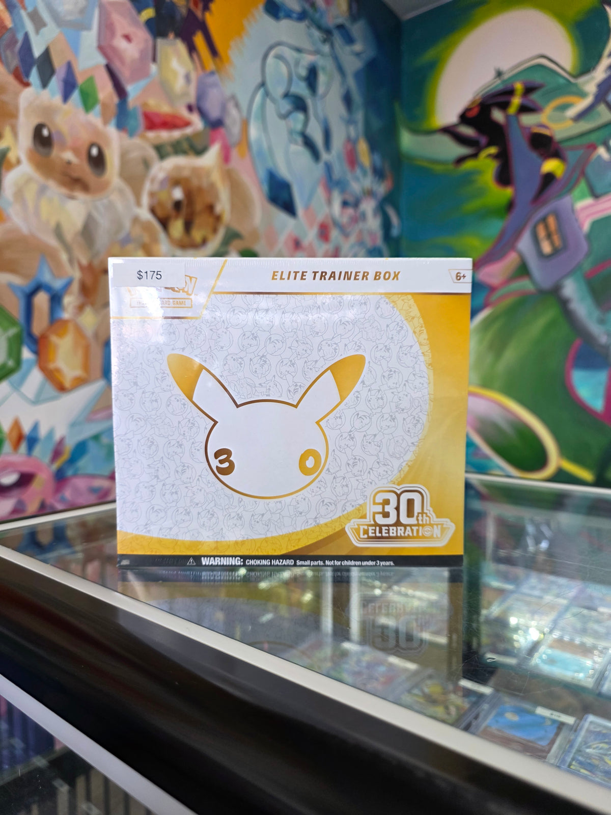Pokemon 30th Celebration Elite Trainer Box