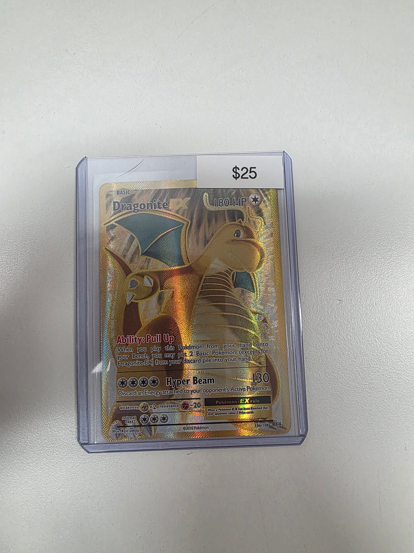 Pokemon Dragonite ex 106/108 HP