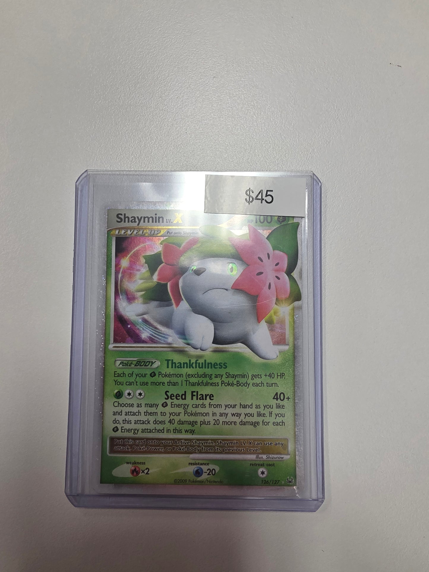 Pokemon Shaymin LV X LP