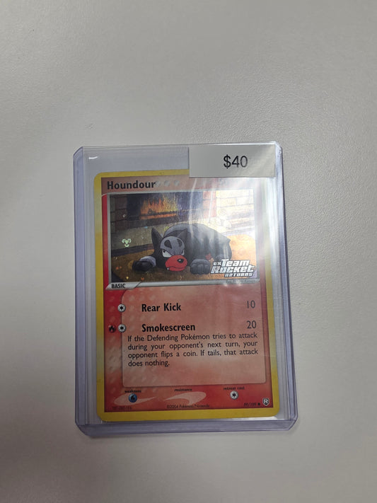 Pokemon Houndour Reverse Foil 59/109 LP