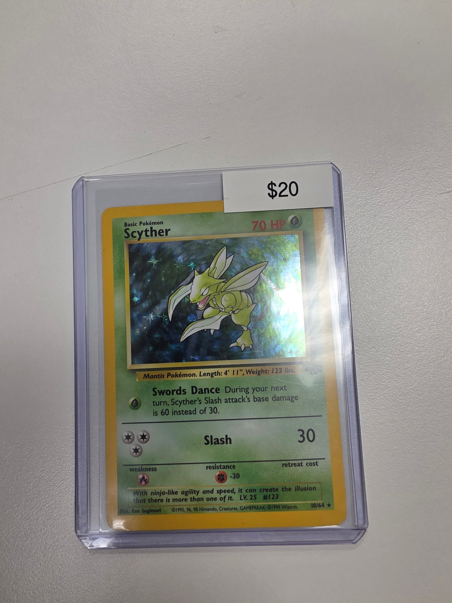 Pokemon Scyther 10/64 LP