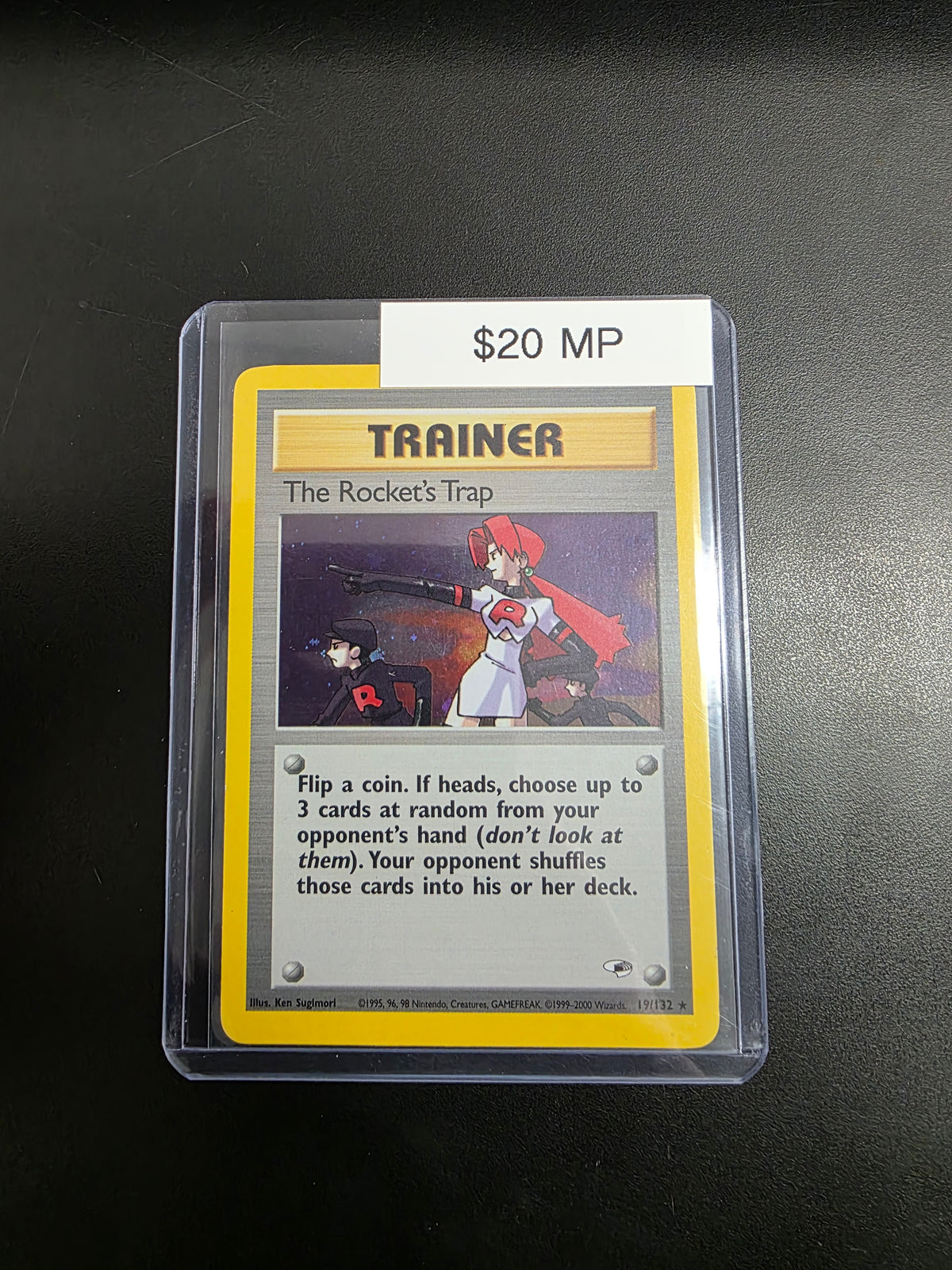 Pokemon The Rocket's Trap 19/132 MP