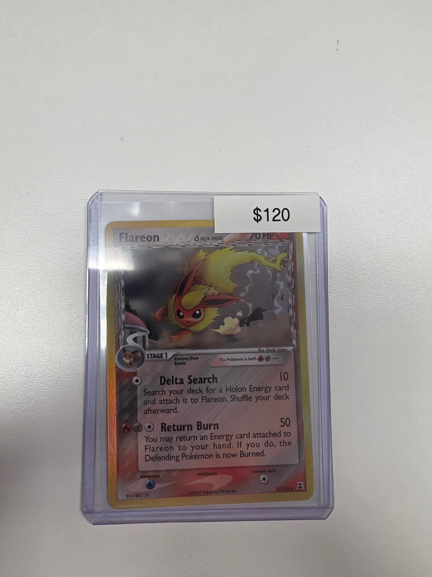Pokemon Flareon 5/113