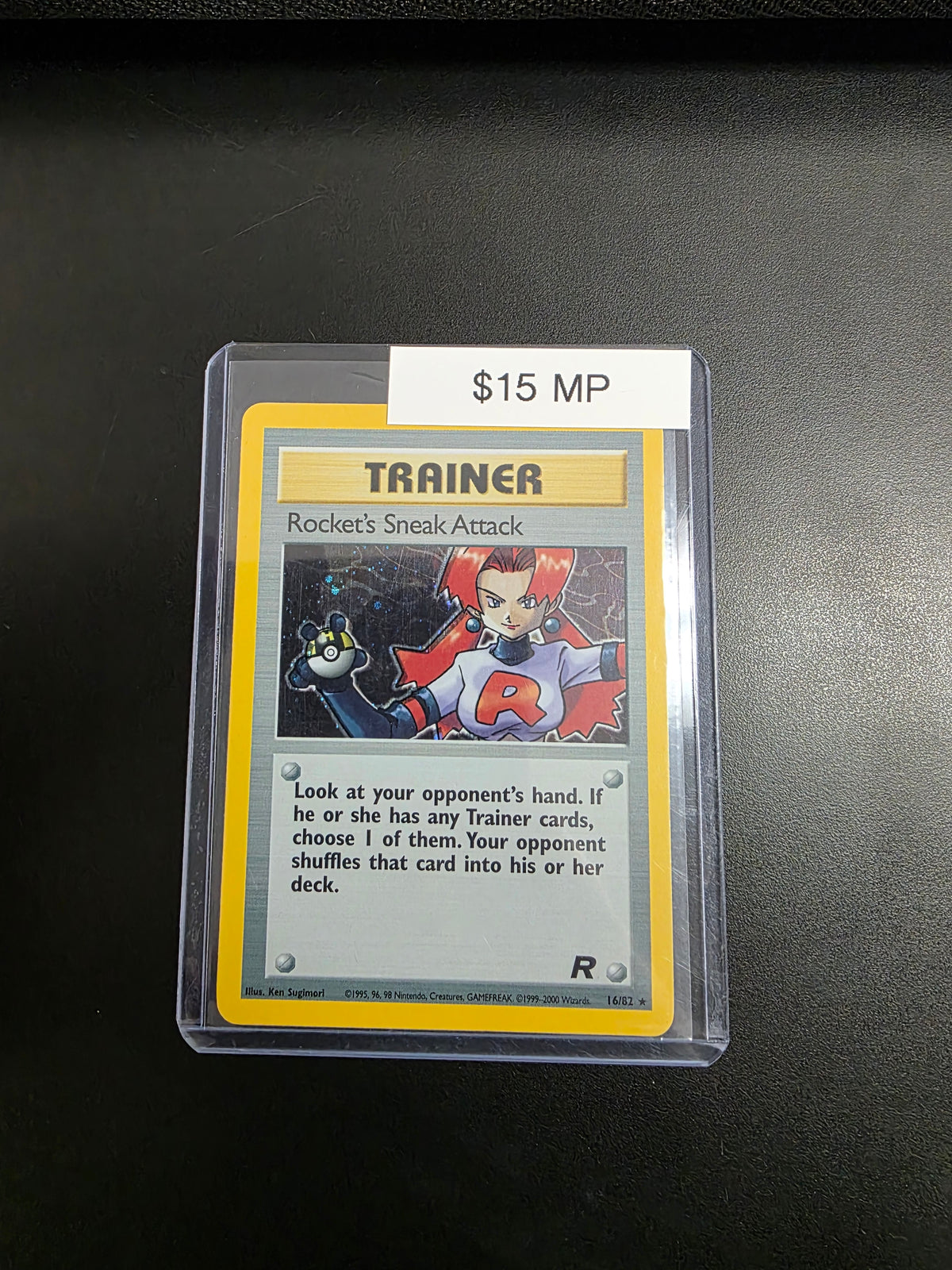 Pokemon Rocket's Sneak Attack 16/82 MP