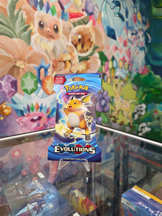 Pokemon XY evolutions sleeved booster pack