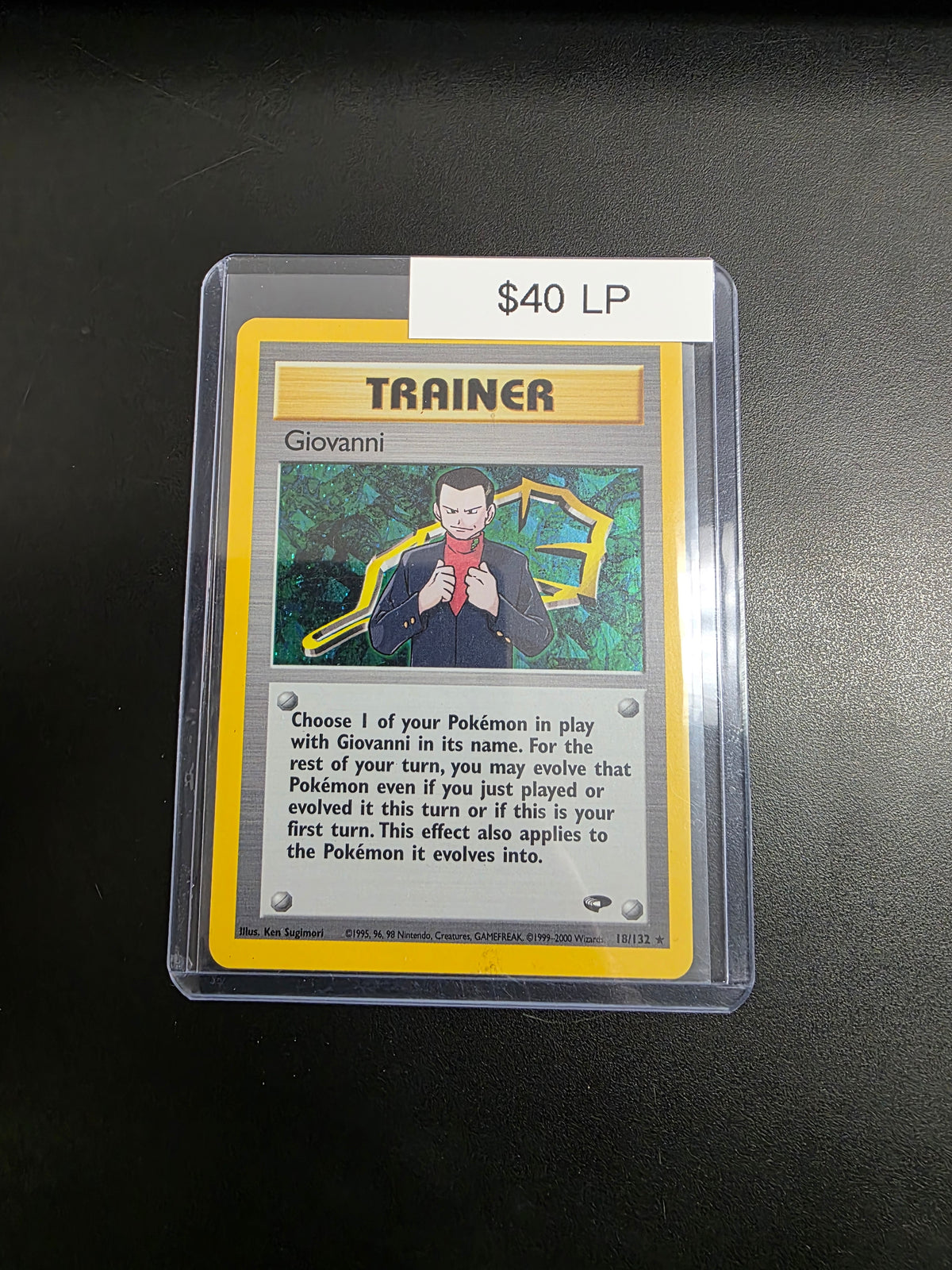 Pokemon Giovanni 18/132 LP