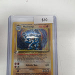 Pokemon Machamp 1st ed 8/102 LP