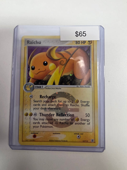 Pokemon Raichu 12/112