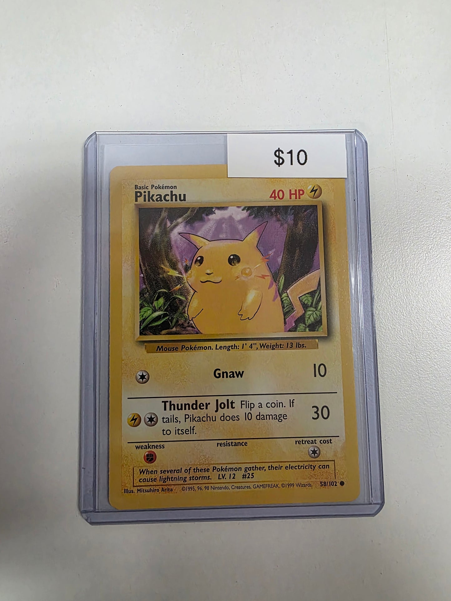 Pokemon Pikachu 58/102