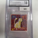 Pokemon Japanese Amada sticker Persian CGC 10