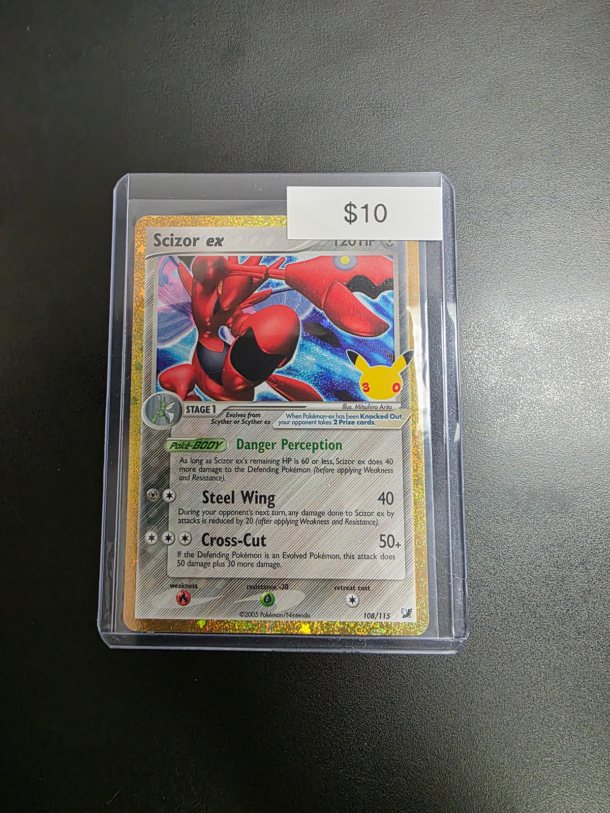 Pokemon Sizor ex 108/115