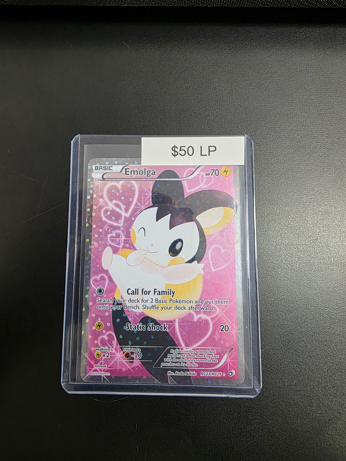 Pokemon Emolga RC23/RC25 LP