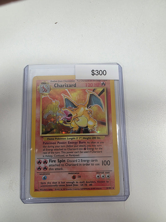 Pokemon Charizard 4/102 mp
