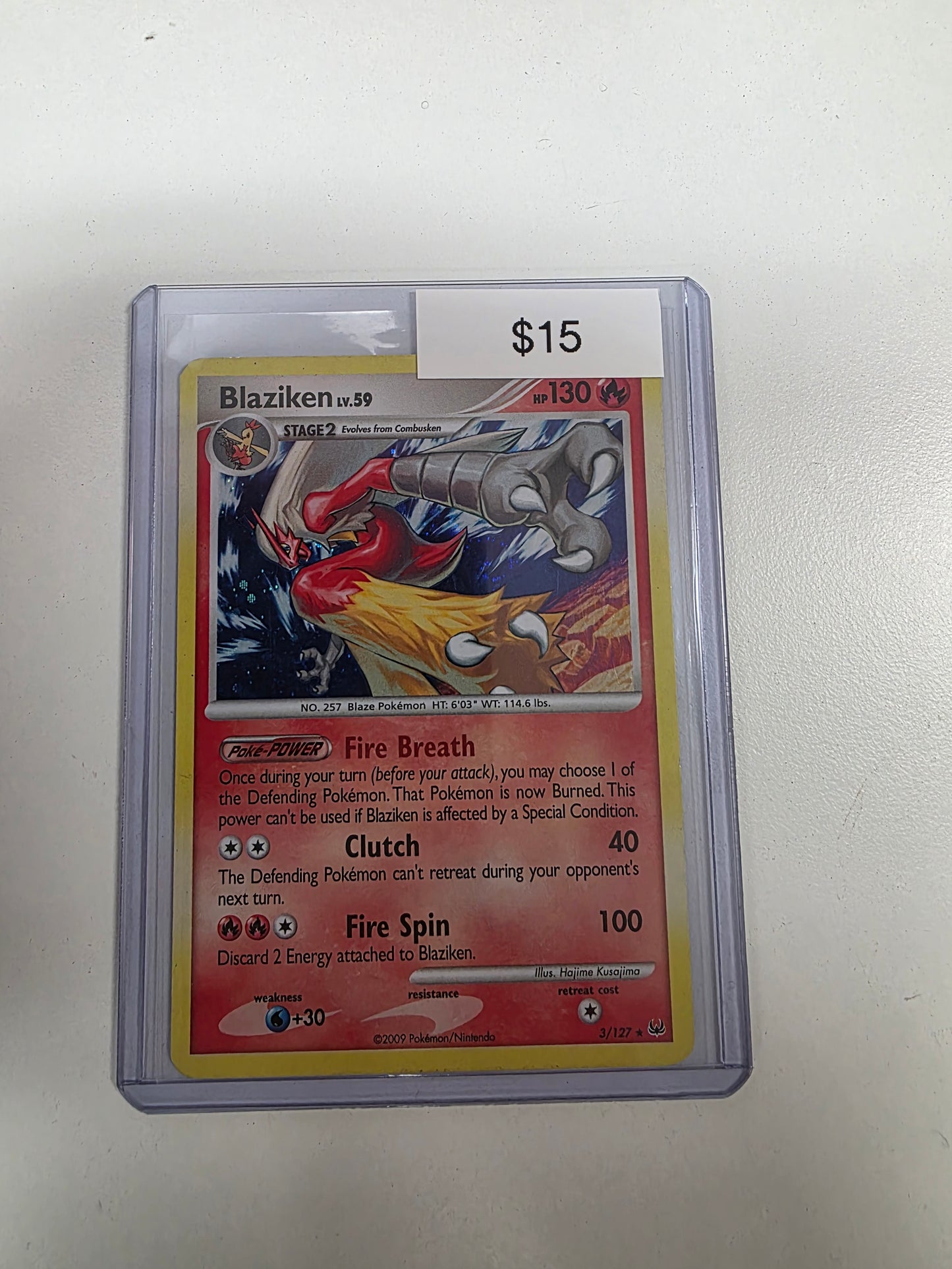 Pokemon Blaziken 3/127