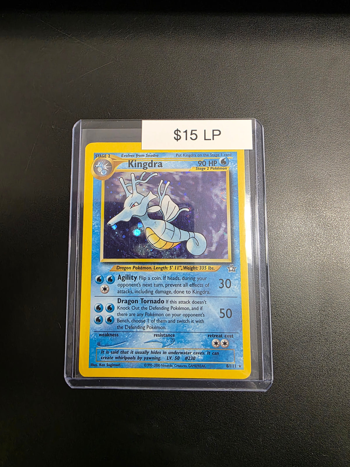 Pokemon Kingdra 8/111 LP
