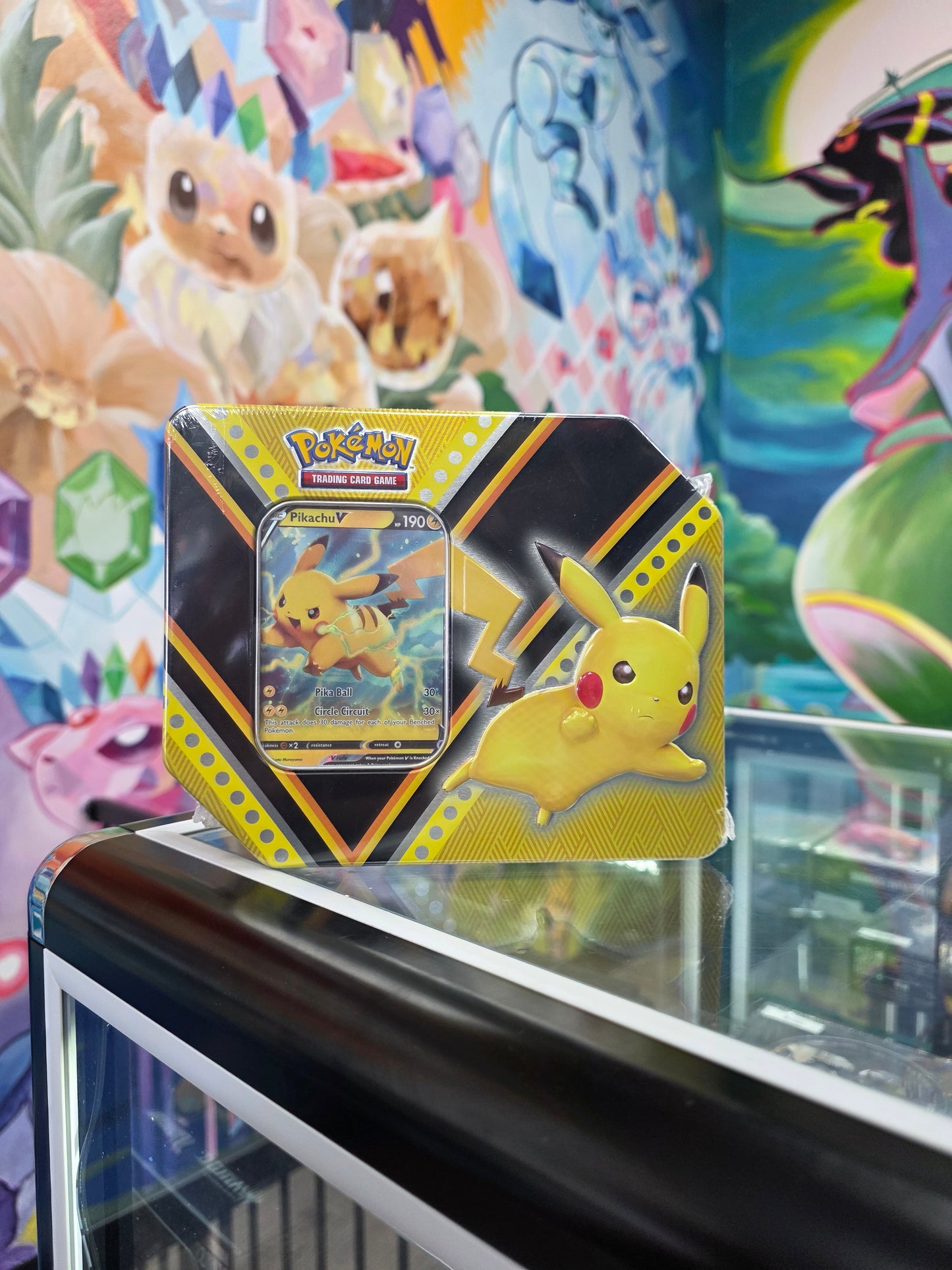 Pokemon 2020 Eevee,Pikachu, Eternatus Tin