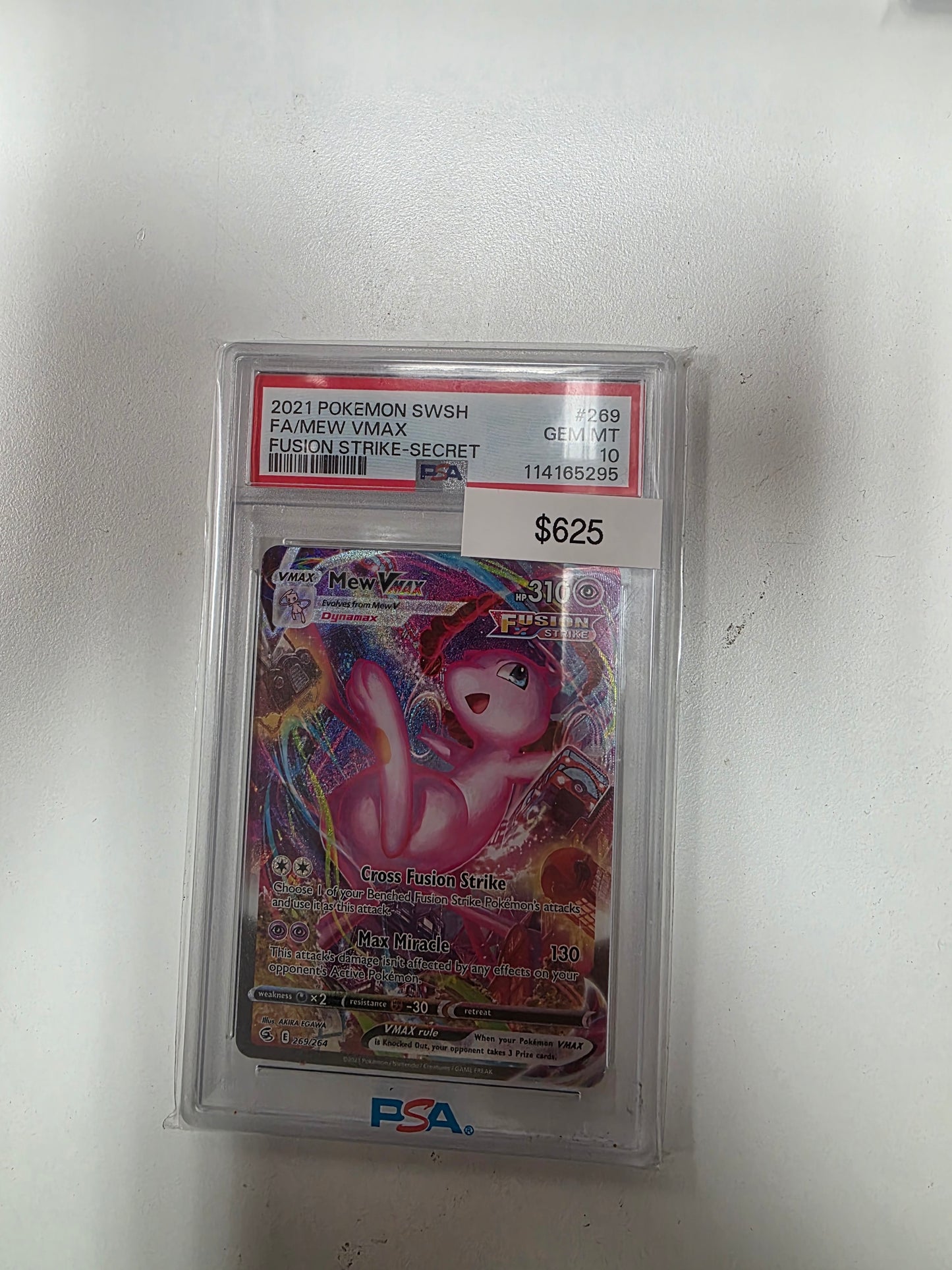 Pokemon Mew Fusion Strike 269/264 PSA 10