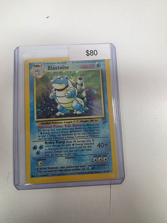 Pokemon Blastoise 2/130 LP