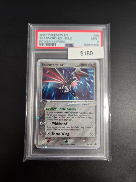 2007 Pokemon Skarmory Ex-Holo Power Keepers #98 PSA 9