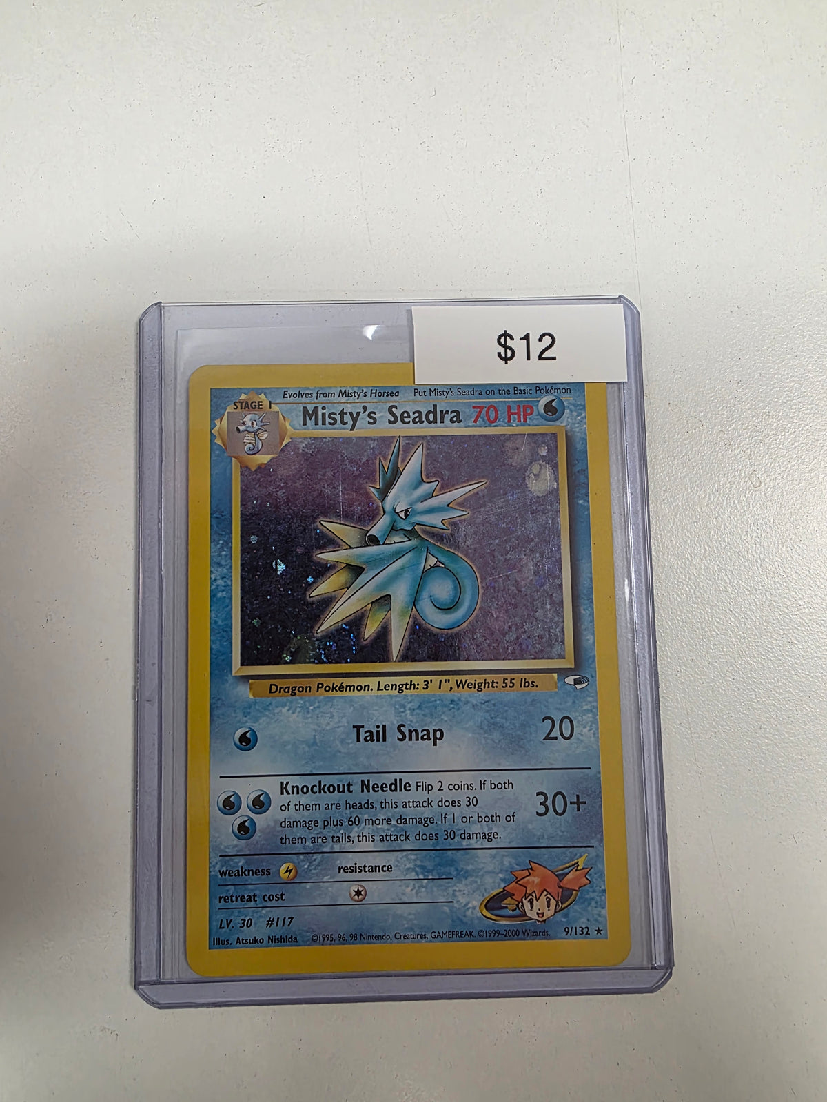 Pokemon Misty's Seadra 9/132