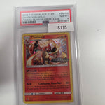 Pokemon Charizard pre-release stamped SM158 PSA 8