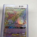 Pokemon Raichu & Alolan Raichu GX 241/236