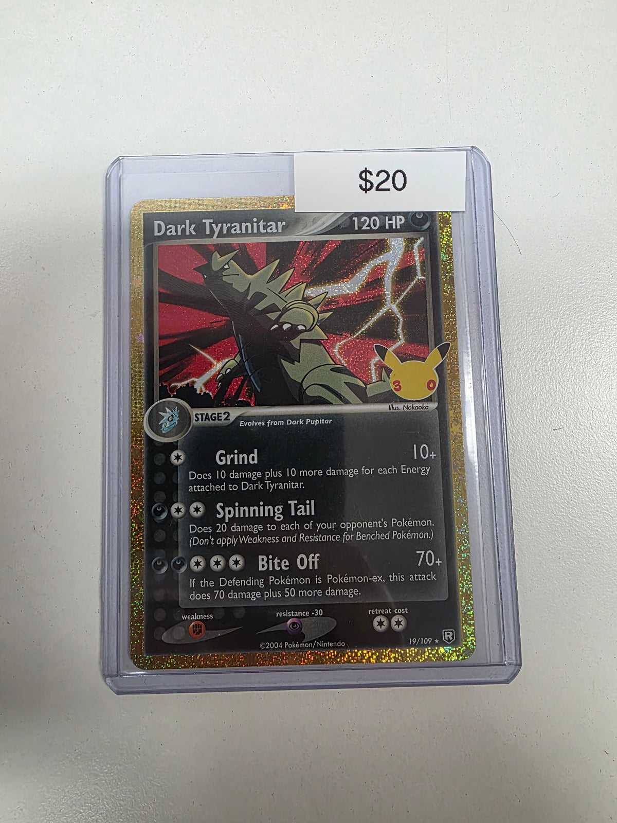 Pokemon Dark Tyranitar 19/109
