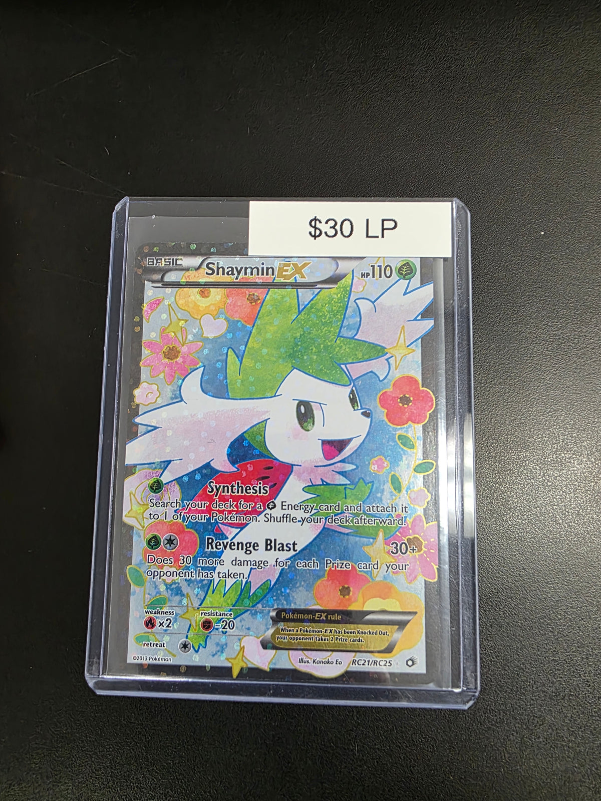 Pokemon Shaymin ex RC21/RC25 LP