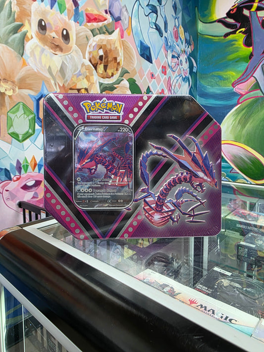 Pokemon 2020 Eevee,Pikachu, Eternatus Tin
