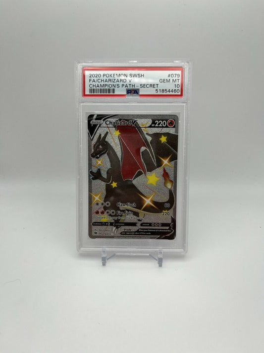 Pokemon Champions Path Charizard V Secret Rare Shiny 079/073 PSA 10 Gem Mint