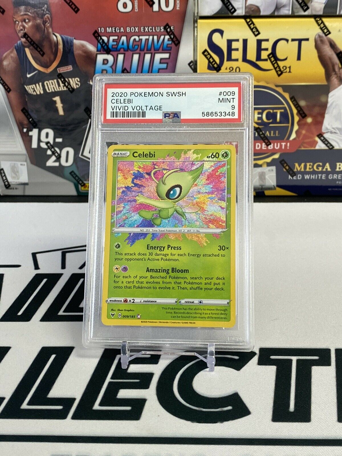 CELEBI 2020 PKMN SWSH VIVID VOLTAGE #009 MINT PSA 9