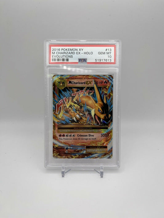 2016 Pokemon XY Evolutions M Charizard EX 13/108 PSA 10 Gem Mint