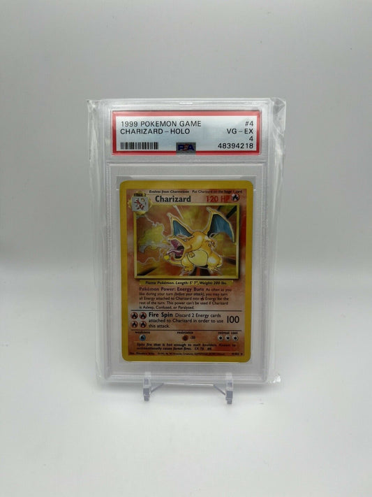 POKEMON BASE SET CHARIZARD, BLASTOISE, VENUSAUR TRIO PSA 4  *FREE NEXT DAY AIR!*