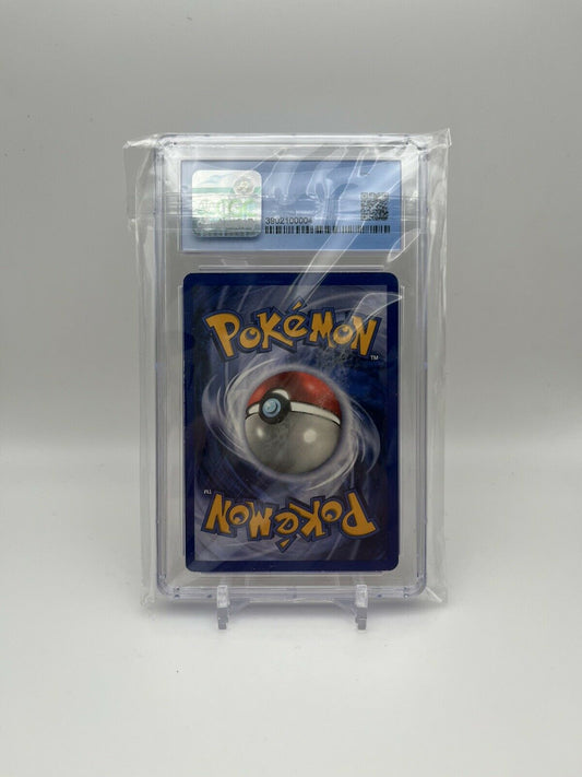 POKEMON TCG- BASE SET UNLIMITED CHARIZARD RARE HOLO CARD #4/102 CGC 5.5 EX+