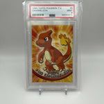 1999 Topps Pokemon TV Animation Charmeleon Rainbow Foil! PSA 9! Low Pop!