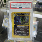 2003 Pokemon Aquapolis Tyranitar Holo H28 PSA 8 *FREE NEXT DAY AIR*